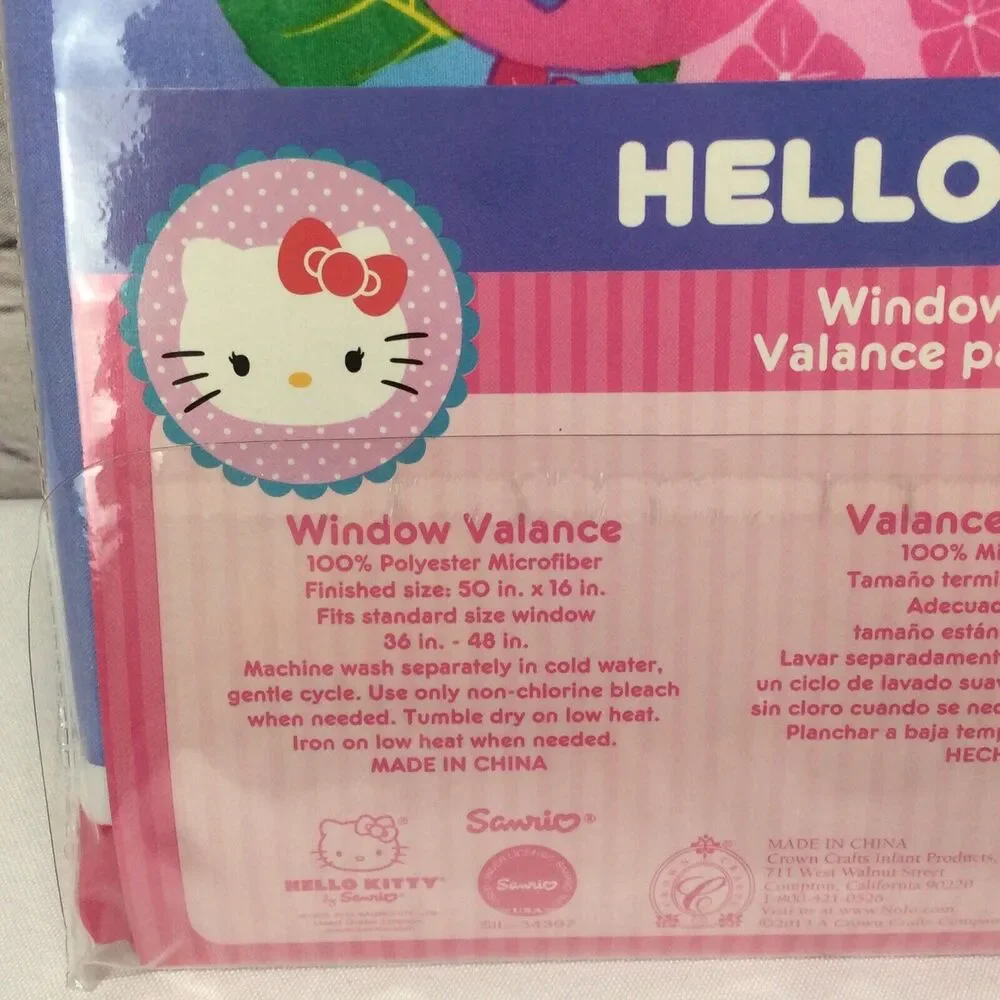 Sanrio Hello Kitty Window Valance 50